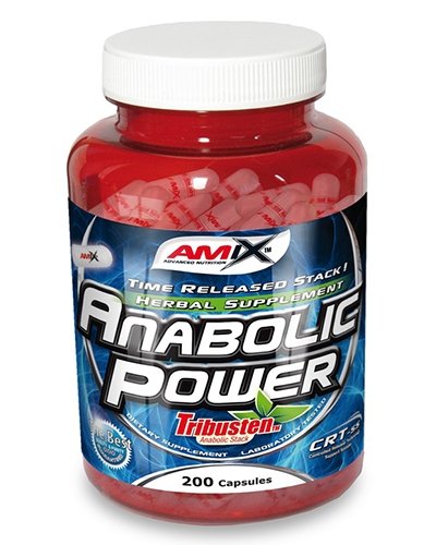 Anabolic Power, 200 piezas, AMIX. Tribulus. General Health Libido enhancing Testosterone enhancement Anabolic properties 