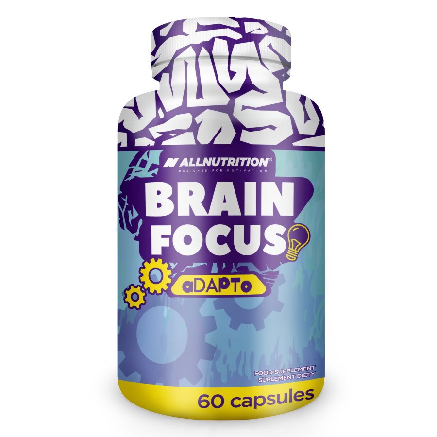 Натуральная добавка AllNutrition Brain Focus, 60 капсул,  мл, AllNutrition. Hатуральные продукты. Поддержание здоровья 