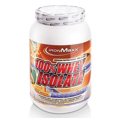 100% Whey Isolate, 750 g, IronMaxx. Whey Isolate. Lean muscle mass Weight Loss recovery Anti-catabolic properties 