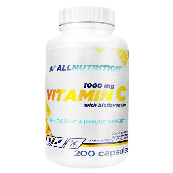 AllNutrition Витамин C AllNutrition Vitamin C With bioflavonoids 1000 mg 200 капсул, , 