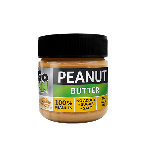 Заменитель питания GoOn Peanut butter, 180 грамм (Smooth) - стекло,  мл, Go On Nutrition. Заменитель питания. 
