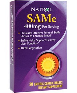 SAMe 400 mg, 20 pcs, Natrol. Special supplements. 