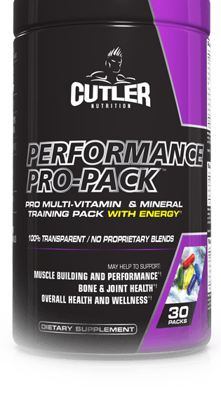 Performance Pro Pack, 30 pcs, Cutler Nutrition. Vitamin Mineral Complex. General Health Immunity enhancement 