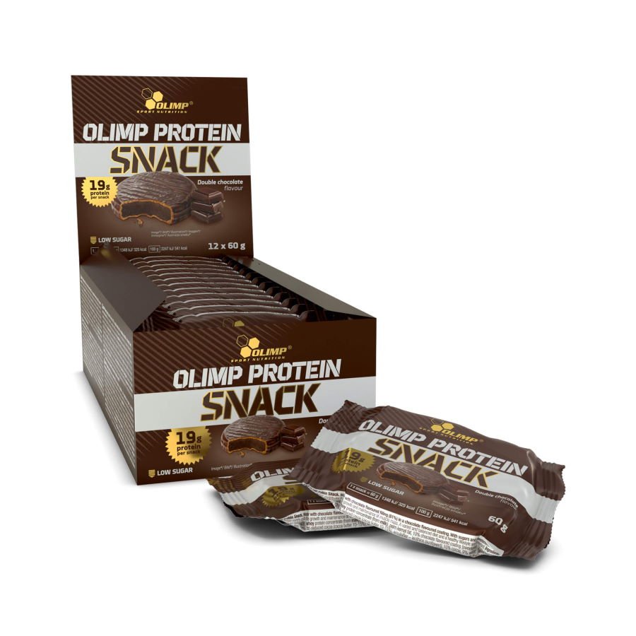 Батончик Olimp Protein Snack, 12*60 грамм Шоколад,  ml, Olimp Labs. Bares. 