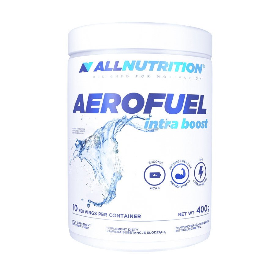 Предтренировочный комплекс AllNutrition AeroFuel, 400 грамм Яблоко,  ml, AllNutrition. Pre Workout. Energy & Endurance 