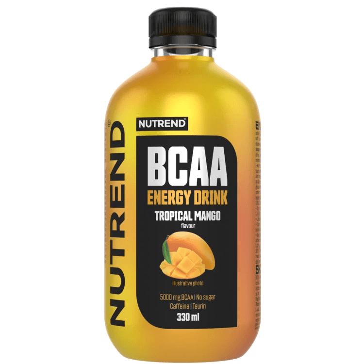 Nutrend Энергетический напиток Nutrend BCAA Energy 330 ml Tropical Mango, , 330 мл