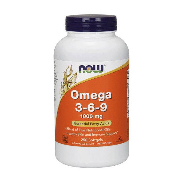 Now Омега 3-6-9 Now Foods Omega 3-6-9 (250 капс) нау фудс , , 250 
