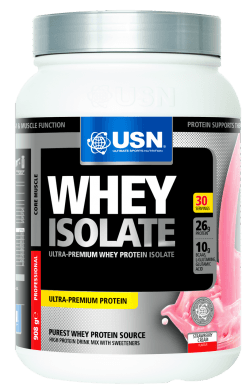  Whey Isolate, 908 g, USN. Whey Isolate. Lean muscle mass Weight Loss recovery Anti-catabolic properties 