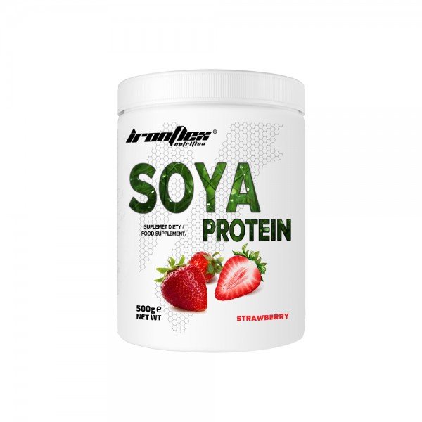 IronFlex Протеин IronFlex Soya Protein, 500 грамм Клубника, , 500 грамм