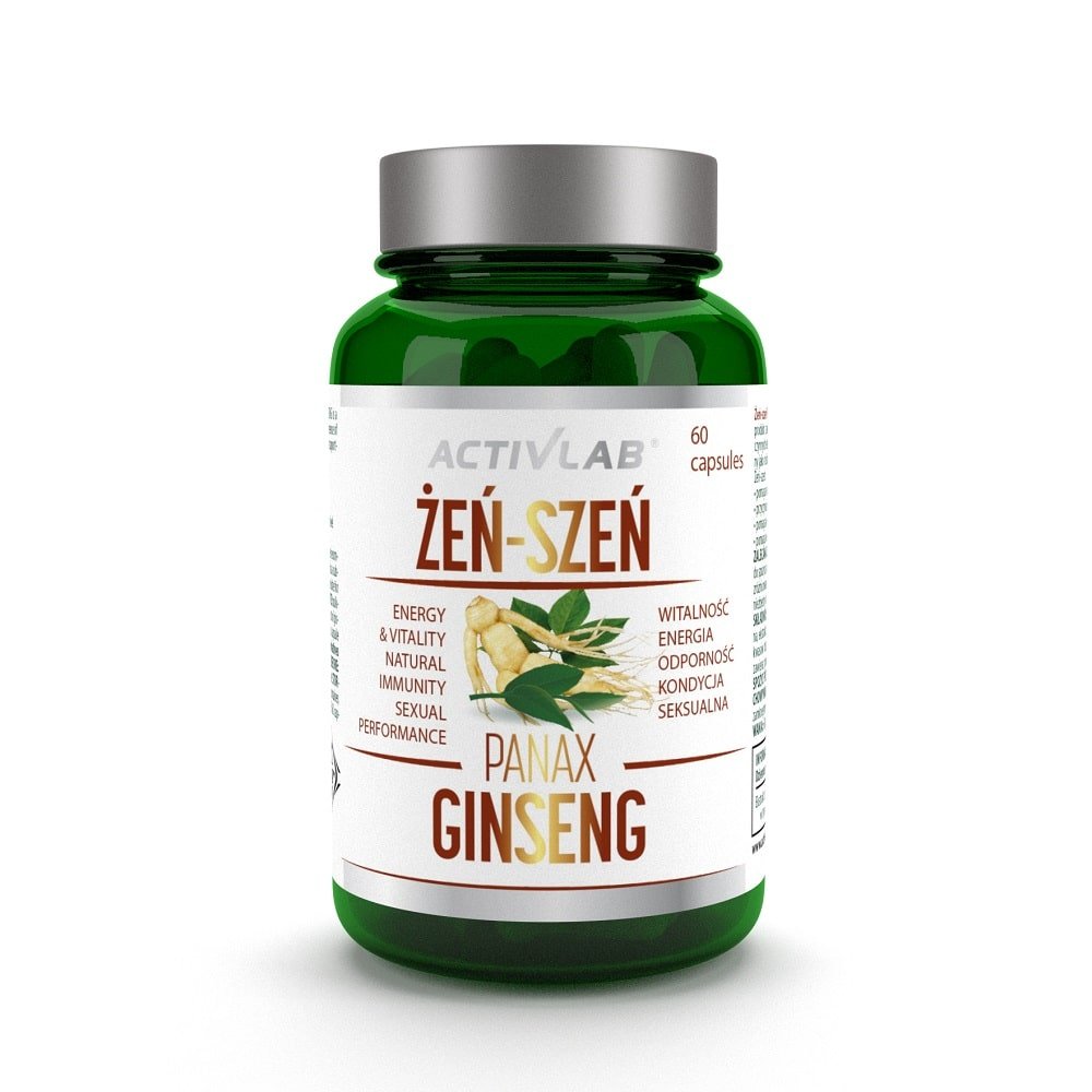 Натуральная добавка Activlab Panax Ginseng, 60 капсул,  ml, ActivLab. Natural Products. General Health 