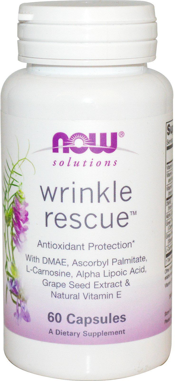 Wrinkle Rescue, 60 pcs, Now. Vitamin Mineral Complex. General Health Immunity enhancement 