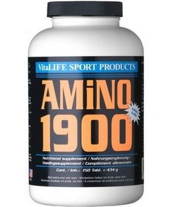 Amino 1900, 150 pcs, VitaLIFE. Amino acid complex. 