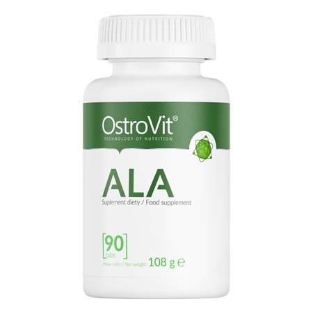 Витамины и минералы OstroVit ALA, 90 таблеток,  мл, OstroVit. Витамины и минералы. Поддержание здоровья Укрепление иммунитета 