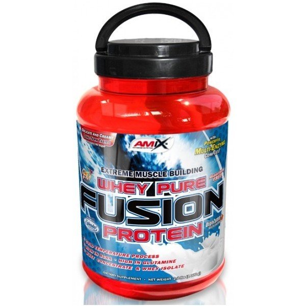 Whey Pure Fusion, 1000 g, AMIX. Whey Protein Blend. 