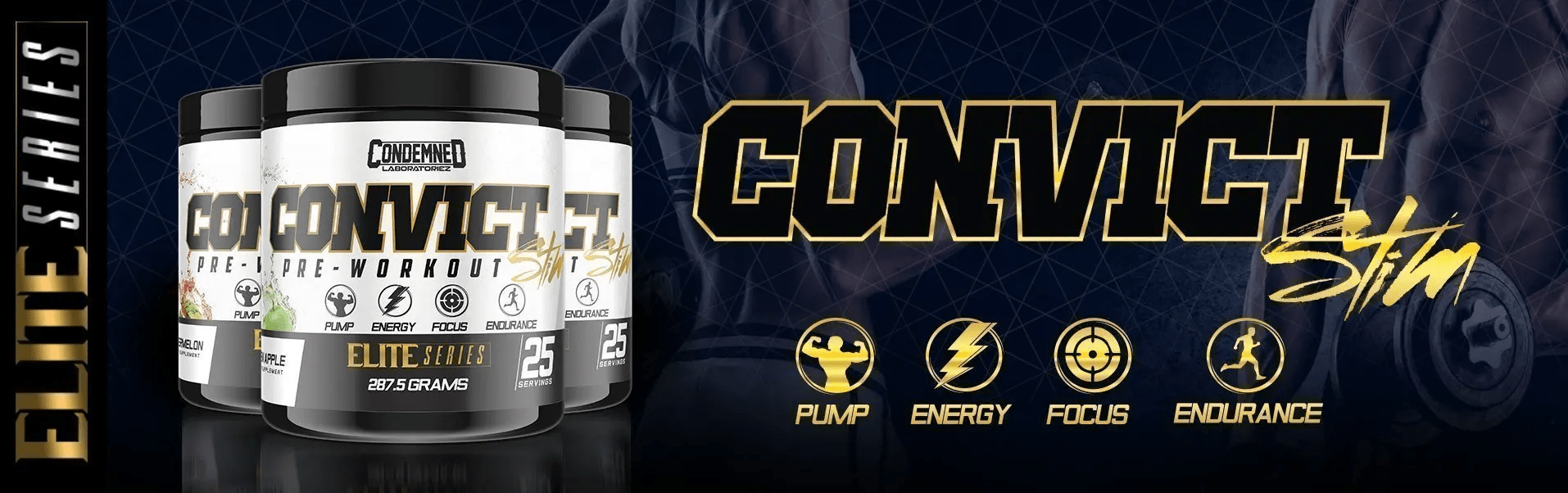 Condemned Labz  Convict Stim 400g / 25 servings,  ml, Condemned Labz. Pre Workout