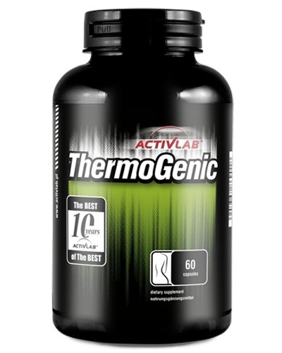 ThermoGenic, 60 шт, ActivLab. L-карнитин. Снижение веса Поддержание здоровья Детоксикация Стрессоустойчивость Снижение холестерина Антиоксидантные свойства 