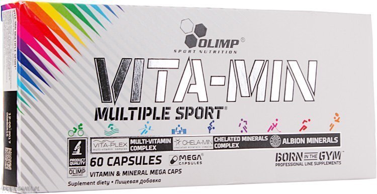 Olimp Sport Nutrition   VITAMIN MULTIPLE SPORT  60 шт. / 30 servings,  ml, Olimp Labs. Vitamin Mineral Complex. General Health Immunity enhancement 