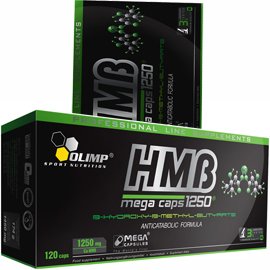 HMB Mega Caps 1250, 120 pcs, Olimp Labs. Special supplements. 