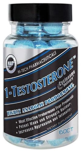 1-Testosterone, 60 шт, Hi-Tech Pharmaceuticals. Бустер тестостерона. Поддержание здоровья Повышение либидо Aнаболические свойства Повышение тестостерона 