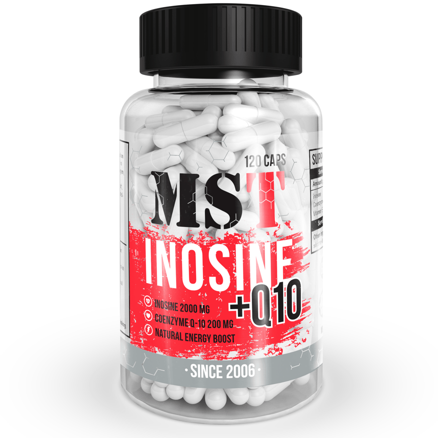 Inosine+Q10, 120 piezas, MST Nutrition. Suplementos especiales. 