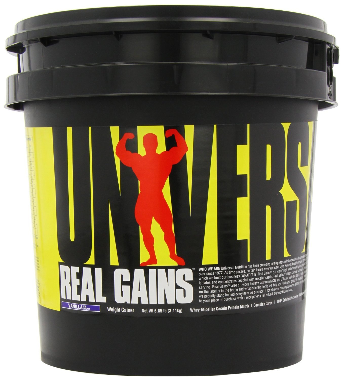 Real Gains, 3176 g, Universal Nutrition. Gainer. Mass Gain Energy & Endurance recovery 