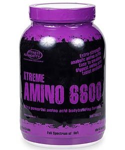 Xtreme Amino 6600, 500 piezas, Fitness Authority. Complejo de aminoácidos. 