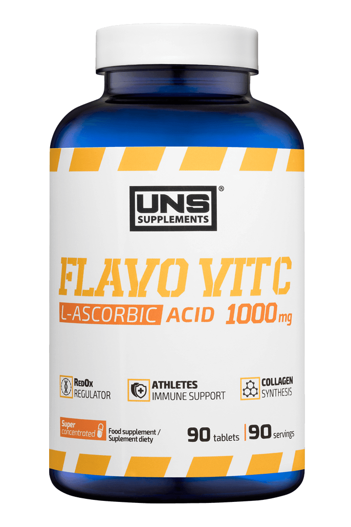 Flavo Vit C, 90 pcs, UNS. Vitamin C. General Health Immunity enhancement 