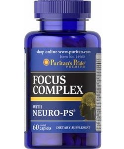 Focus Complex, 60 pcs, Puritan's Pride. Vitamin Mineral Complex. General Health Immunity enhancement 