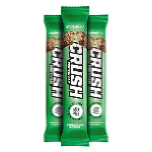BioTech Протеиновый батончик BioTech Crush protein bar (64 г) биотеч краш бар chocolate-nuts, , 64