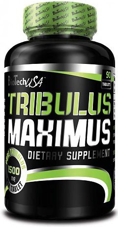 Tribulus Maximus, 90 pcs, BioTech. Tribulus. General Health Libido enhancing Testosterone enhancement Anabolic properties 