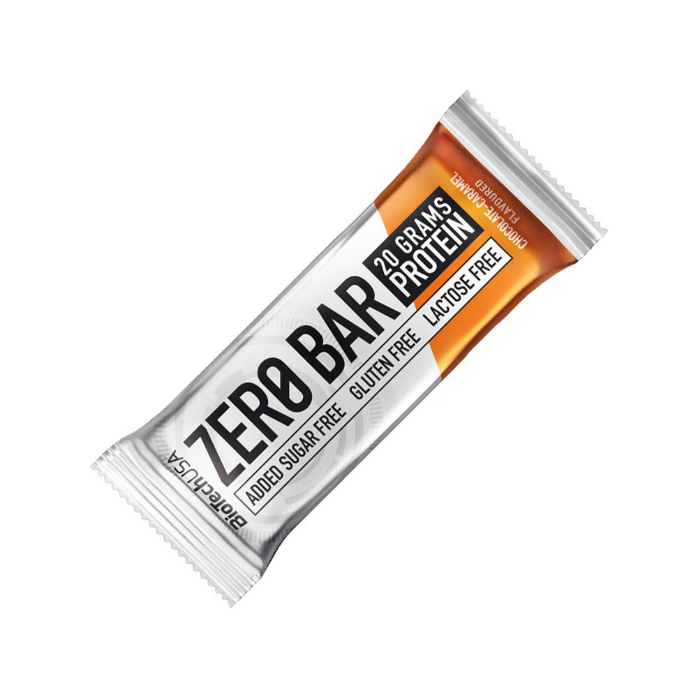 Батончик BioTech Zero Bar, 50 грамм Шоколад-карамель СРОК 09.20,  мл, BioTech. Батончик. 
