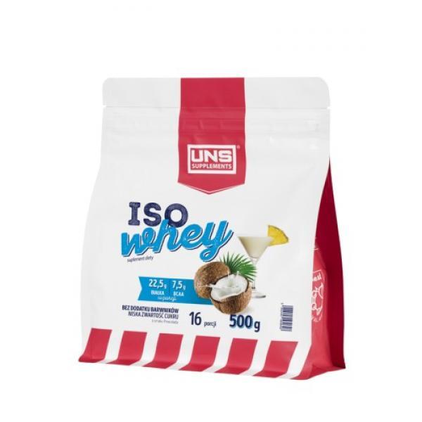 UNS Сывороточный протеин изолят UNS Iso Whey (500 г) юнс White Chocolate Coconut, , 