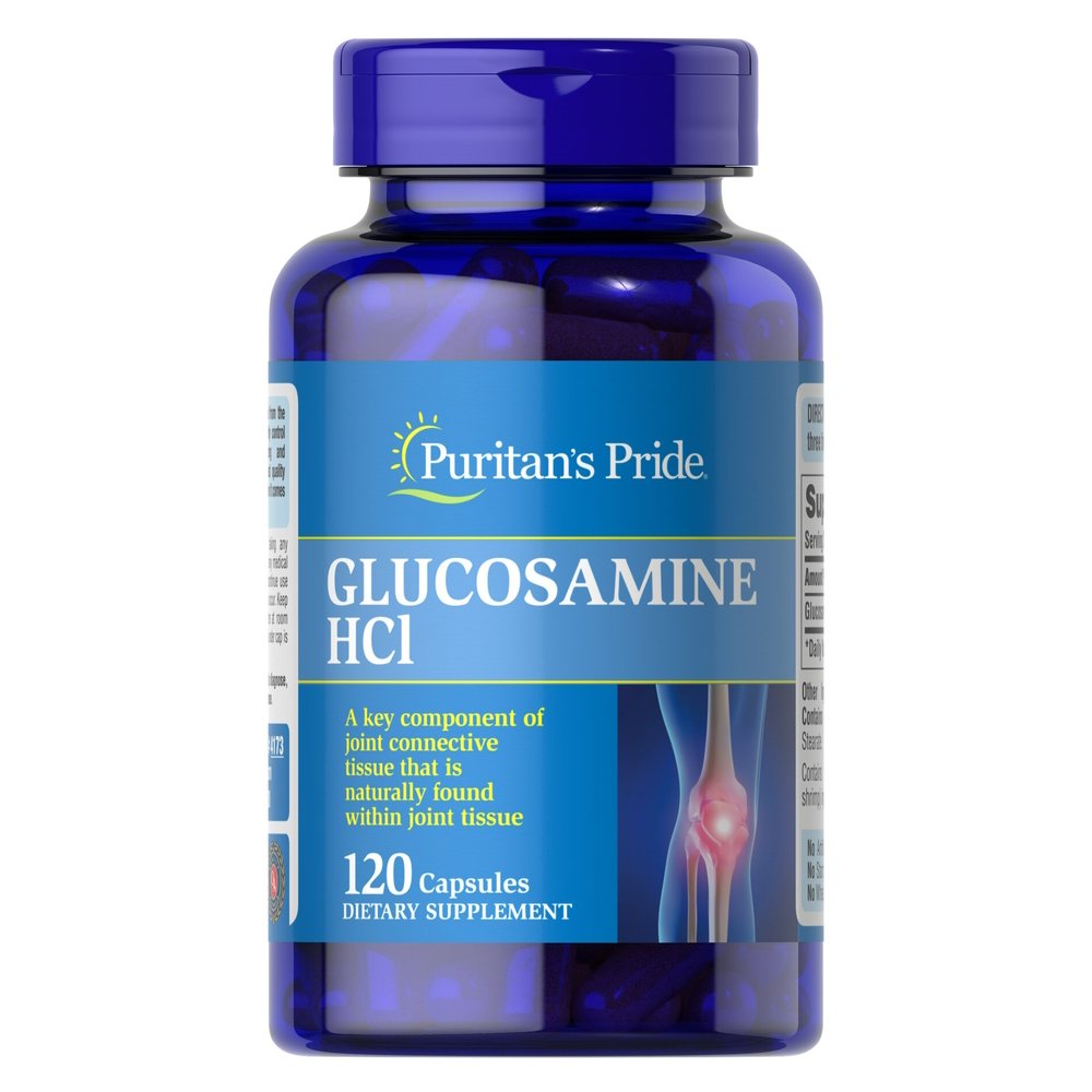 Для суставов и связок Puritan's Pride Glucosamine HCL 680 mg, 120 капсул,  мл, Puritan's Pride. Хондропротекторы. Поддержание здоровья Укрепление суставов и связок 