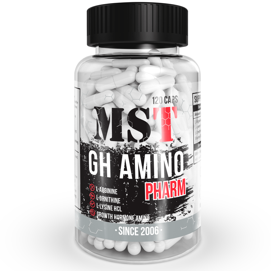 GH Amino Pharm, 120 шт, MST Nutrition. Аминокислотные комплексы. 