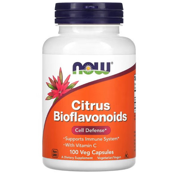 NOW Foods Citrus Bioflavonoids 100 veg Caps,  мл, Now. Спец препараты. 