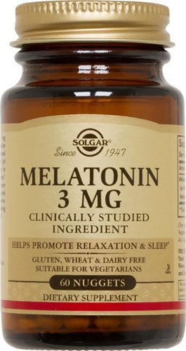 Solgar Melatonin 3 mg 60 таб Без вкуса,  ml, Solgar. Melatoninum. Improving sleep recovery Immunity enhancement General Health 