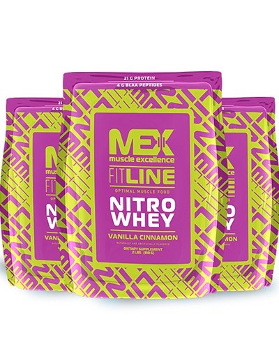Nitro Whey, 910 g, MEX Nutrition. Mezcla de proteínas. 