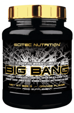 Big Bang 2.0, 825 г, Scitec Nutrition. Предтренировочный комплекс. Энергия и выносливость 