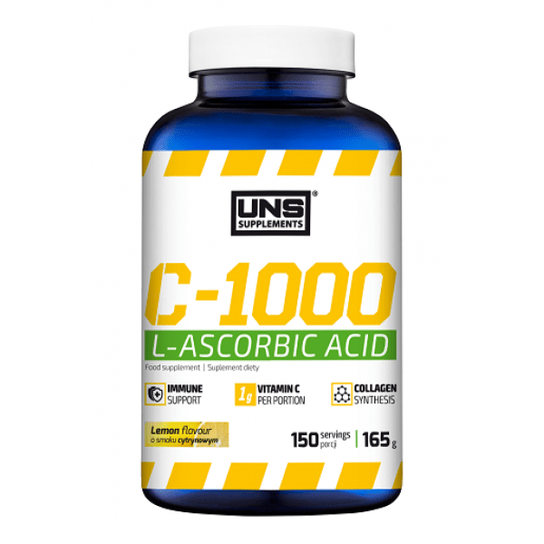 UNS Витамин C UNS C-1000 (165 г) юнс Lemon , , 0.165 
