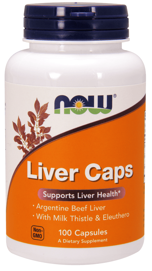 Liver Caps, 100 pcs, Now. Special supplements. 