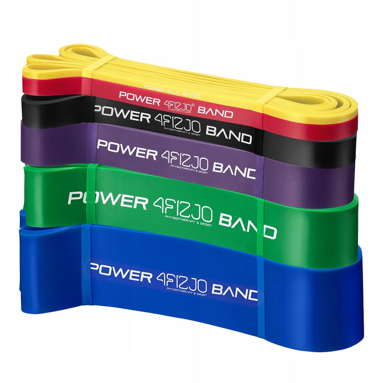 Еспандер-петля (резинка для фітнесу і спорту) 4FIZJO Power Band 6 шт 2-46 кг 4FJ0064,  мл, 4FIZJO. Фитнес товары. 