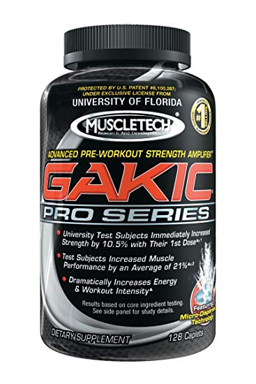 Gakic, 128 pcs, MuscleTech. Energy. Energy & Endurance 