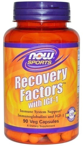 Recovery Factors c IGF-1, 90 шт, Now. Спец препараты. 