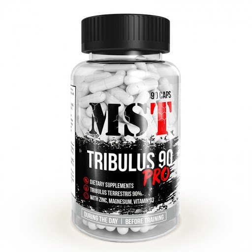 Стимулятор тестостерона MST Tribulus PRO 90%, 90 капсул,  мл, MST Nutrition. Трибулус. Поддержание здоровья Повышение либидо Повышение тестостерона Aнаболические свойства 