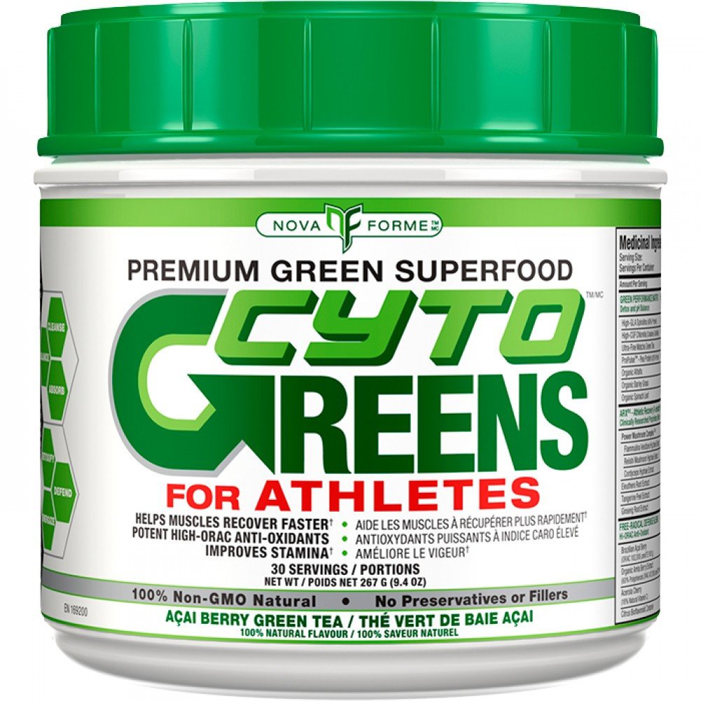 AllMax Комплекс витаминов и минералов AllMax Nutrition Cyto Greens 267 грамм, , 