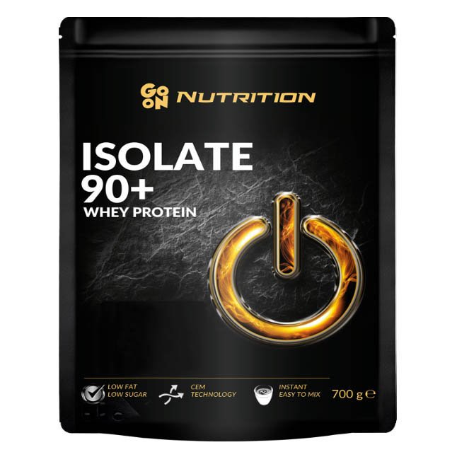 Протеин GoOn Isolate 90+, 700 грамм Ваниль-карамель,  ml, Go Nutrition. Protein. Mass Gain recovery Anti-catabolic properties 