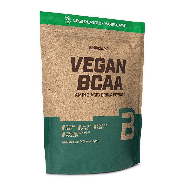 BCAA BioTech Vegan BCAA, 360 грамм Персиковый чай,  ml, BioTech. BCAA. Weight Loss recuperación Anti-catabolic properties Lean muscle mass 