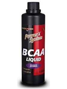 BCAA Liquid, 500 мл, Power System. BCAA. Снижение веса Восстановление Антикатаболические свойства Сухая мышечная масса 