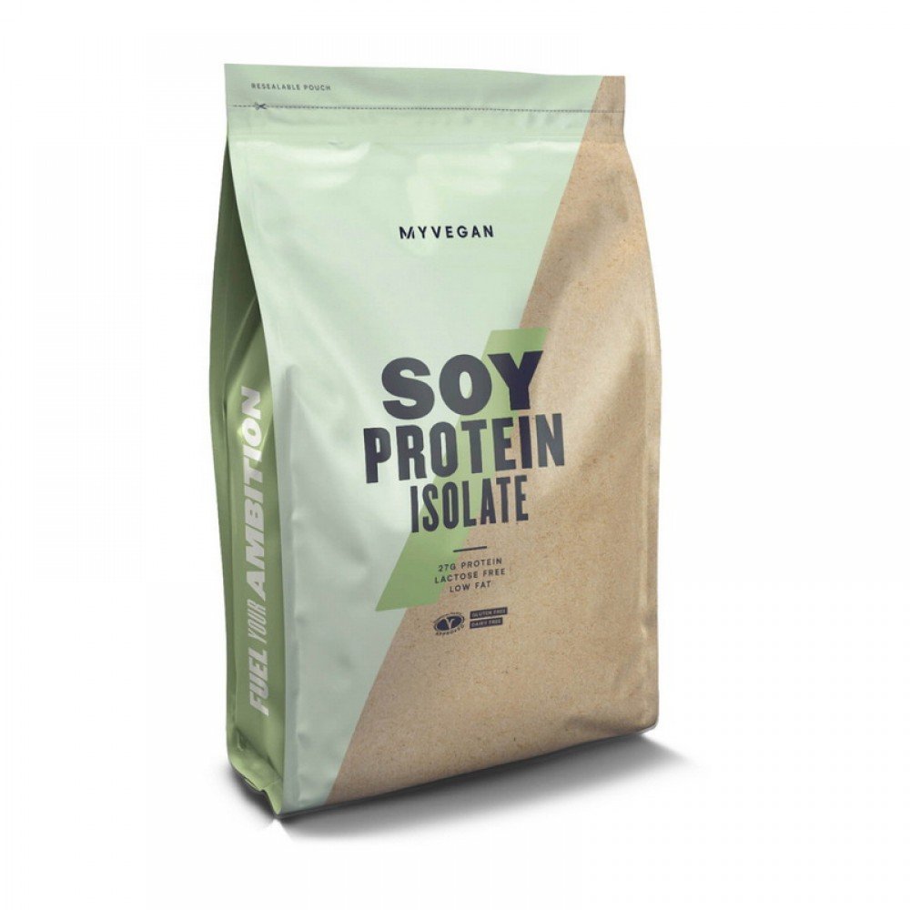 Протеин MyProtein Soy Protein Isolate, 1 кг Натуральная клубника,  мл, MyProtein. Протеин. Набор массы Восстановление Антикатаболические свойства 