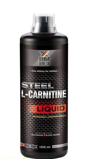 Steel L-Carnitine Liquid, 1000 ml, German Genetix. L-carnitina. Weight Loss General Health Detoxification Stress resistance Lowering cholesterol Antioxidant properties 